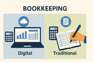 Digital vs Traditional Bookkeeping in Calgary