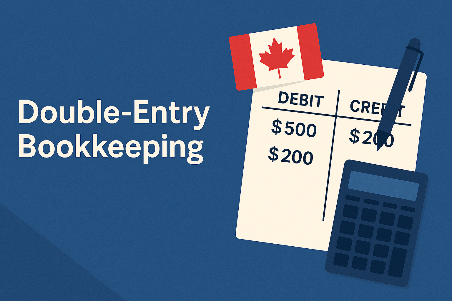 Double entry bookkeeping