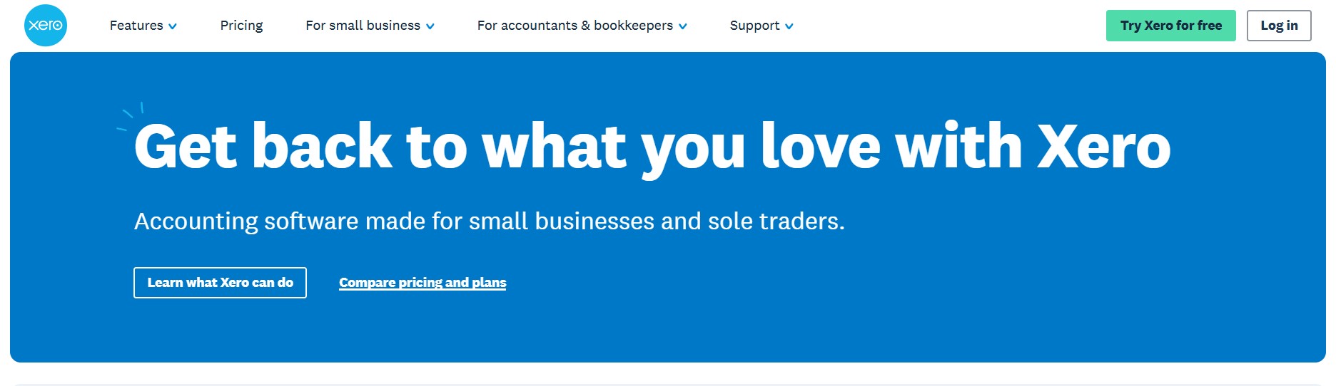 xero small business accounting software canada 