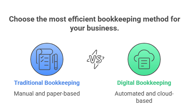 Understanding the Basics_ Traditional vs. Digital Bookkeeping