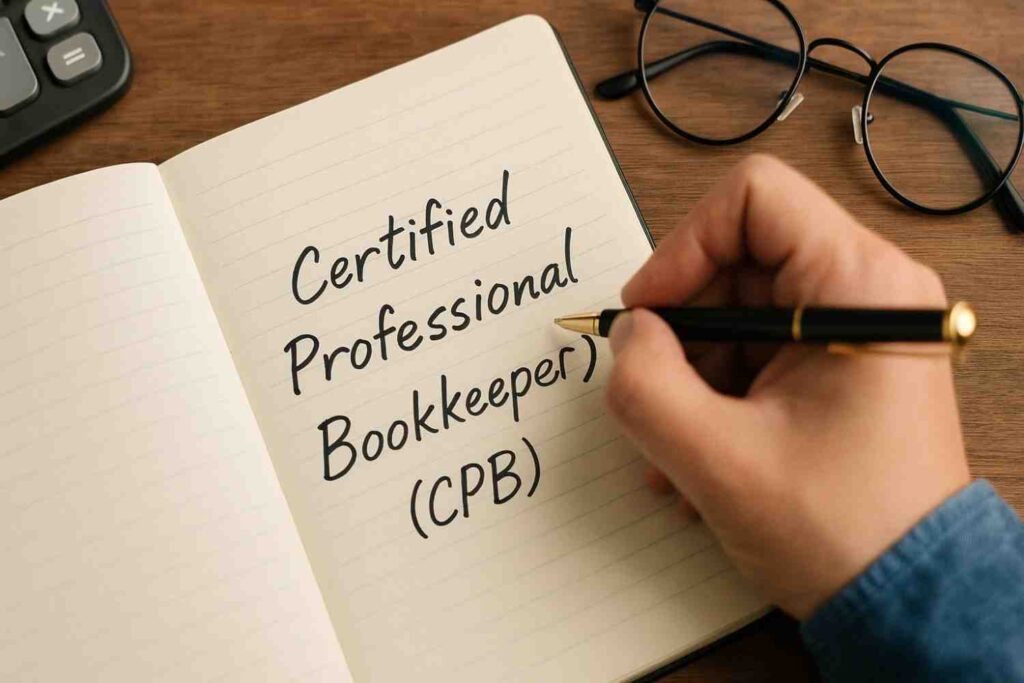 certified bookkeeper Canada