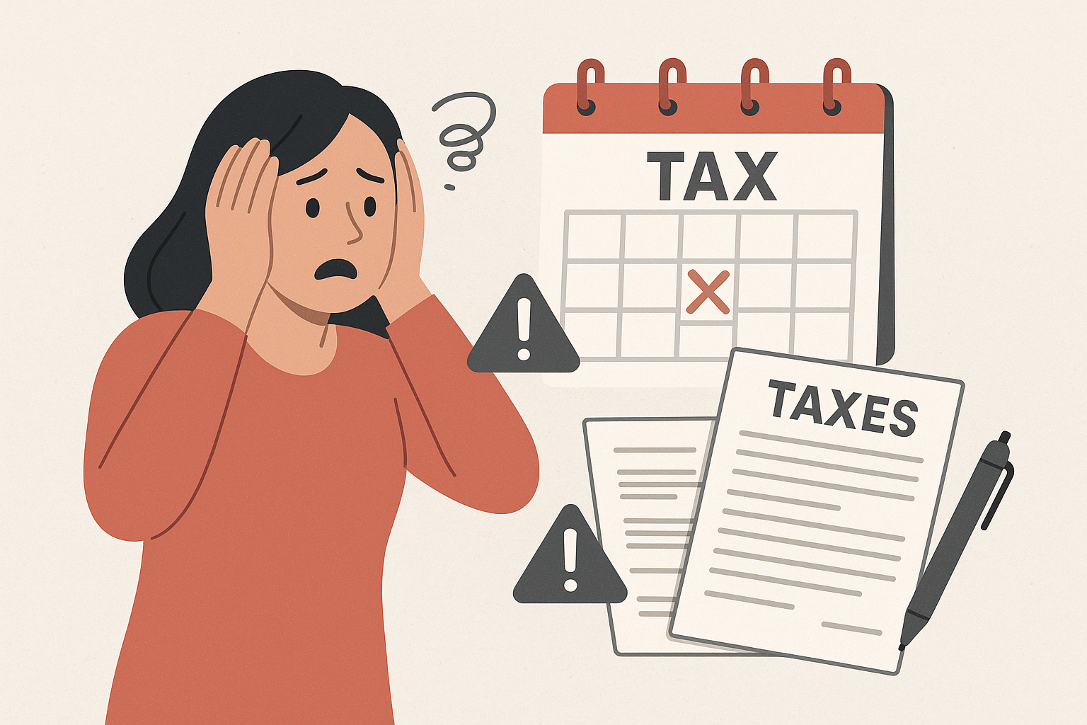 Tax Deadline Missed Banner