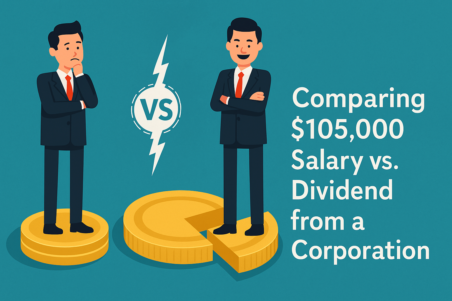 Comparing $105,000 Salary vs. Dividend from a Corporation