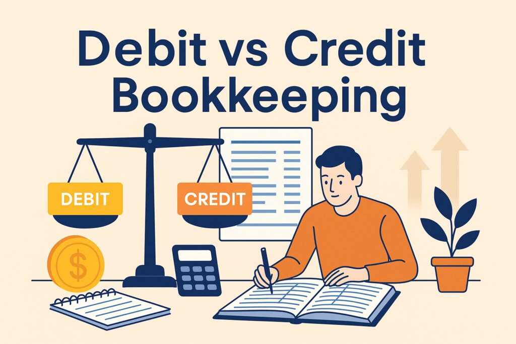 How Experts Handle Debit vs Credit Bookkeeping